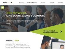 Tablet Screenshot of epiknetworks.com